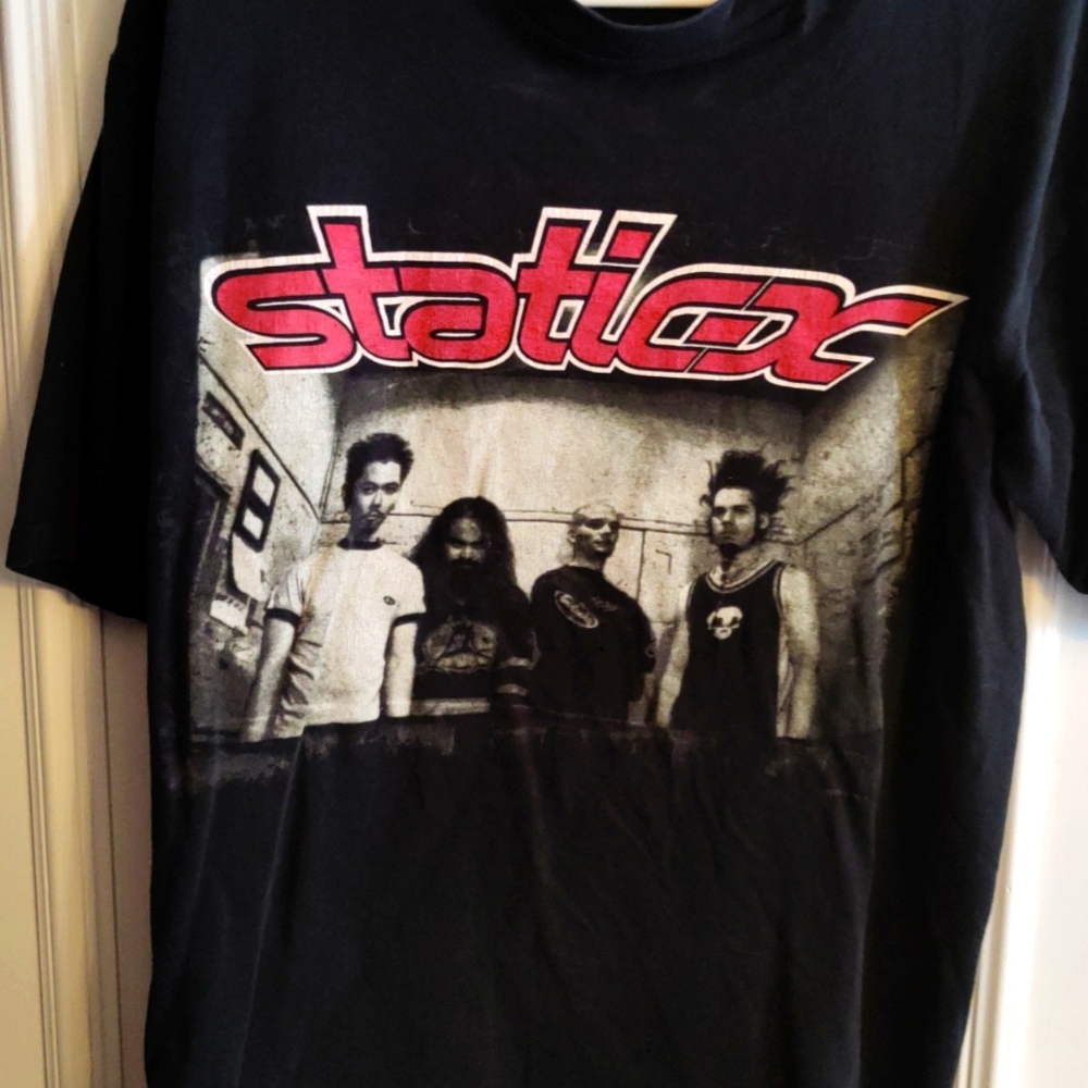 RARE staticX shirt